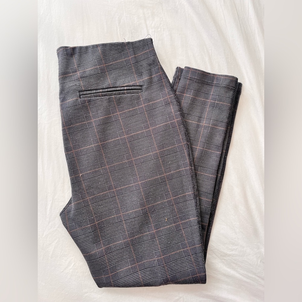 Alter’d state fall plaid ankle crop pants